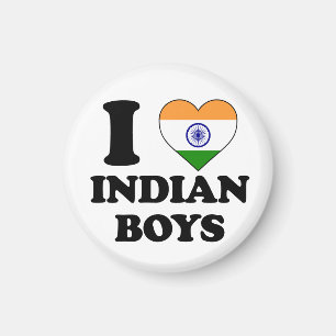 Imã Eu amo Meninos Indianos