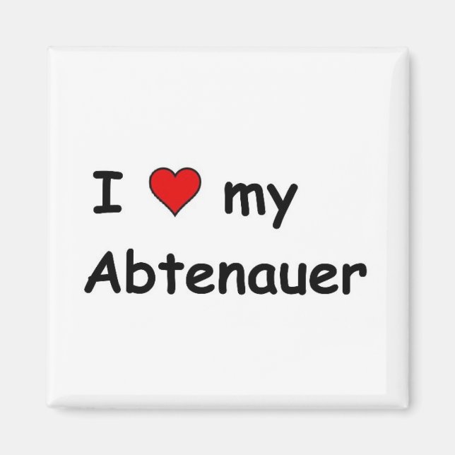 Imã Eu Amo Meu Abtenauer (Frente)
