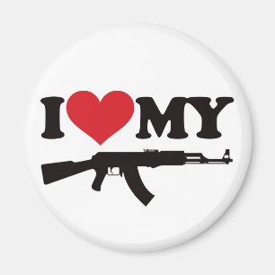 Imã Eu amo meu AK47