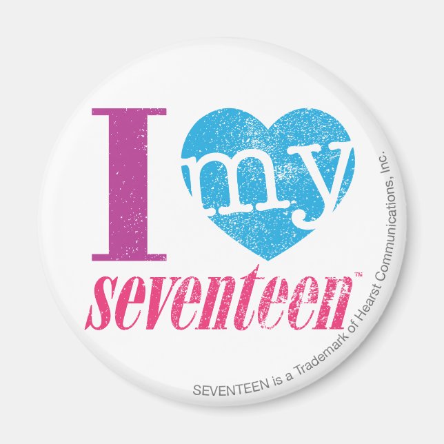 Imã Eu Amo Meu Aqua 17 (Frente)