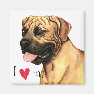 Imã Eu amo meu Boerboel