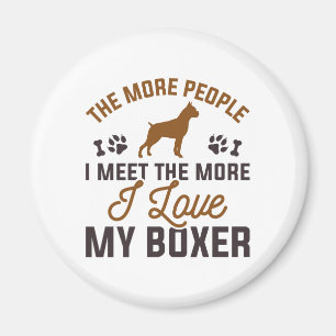 Imã Eu Amo Meu Boxer