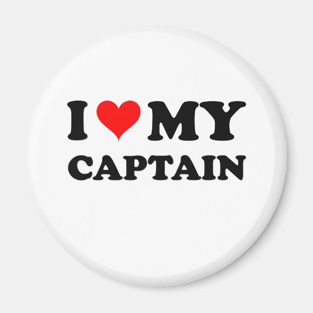 Imã Eu Amo Meu Capitão (Frente)