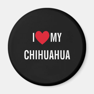 Imã Eu Amo Meu Chihuahua