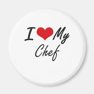Imã Eu amo meu cozinheiro chefe