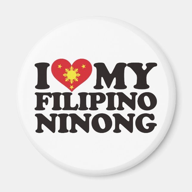 Imã Eu Amo Meu Filipino Ninong (Frente)