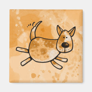 Imã eu amo meu heeler vermelho