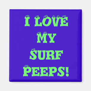 Imã Eu amo MEU ÍMÃ das ESPREITADELAS do SURF