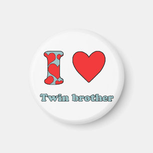 Imã Eu amo meu irmão gêmeo