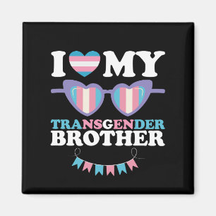 Imã Eu Amo Meu Irmão Transgênero Família Trans LGBTQ