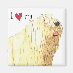 Imã Eu amo meu Komondor