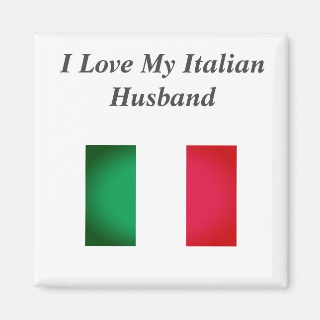 Imã Eu amo meu marido italiano (Frente)