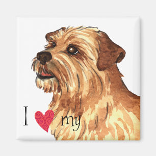 Imã Eu amo meu Norfolk Terrier