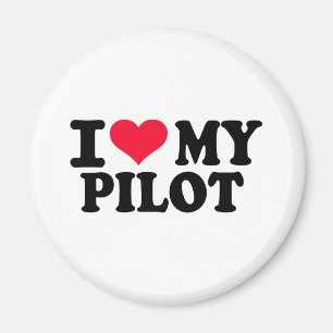 Imã Eu amo meu piloto