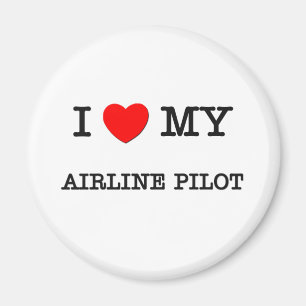 Imã Eu amo meu PILOTO da LINHA AÉREA