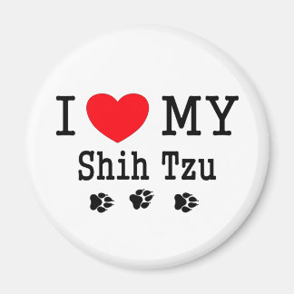 Imã Eu Amo Meu Shih Tzu!