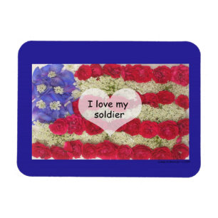 Ímã Eu Amo Meu Soldado