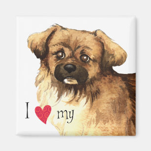 Imã Eu amo meu Spaniel tibetano