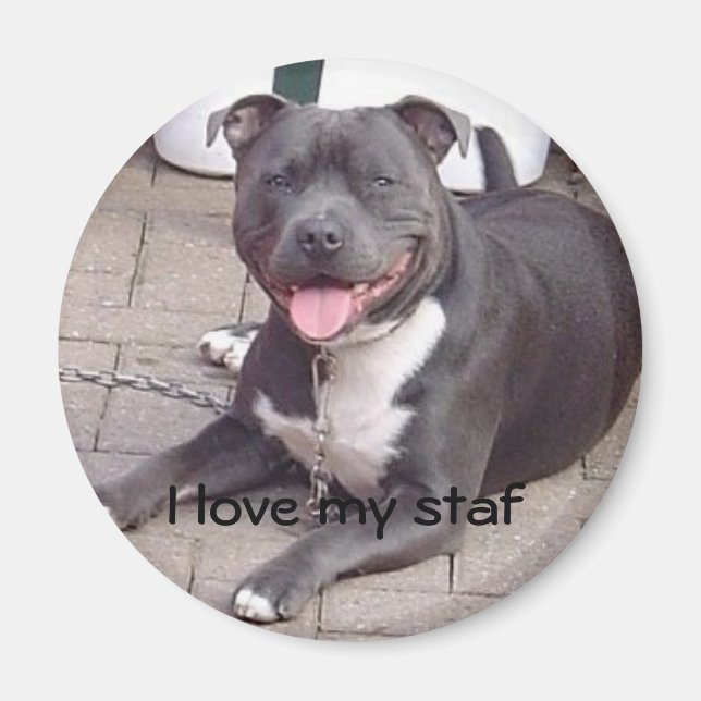 Imã Eu amo meu staf (Frente)