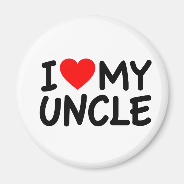 Imã Eu amo meu tio (Frente)