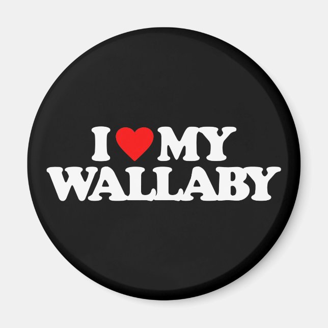 IMÃ EU AMO MEU WALLABY (Frente)