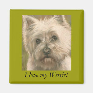Imã Eu amo meu Westie!