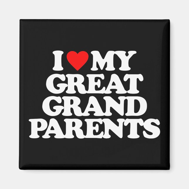 IMÃ EU AMO MEUS AVÓS EXCELENTES (Frente)