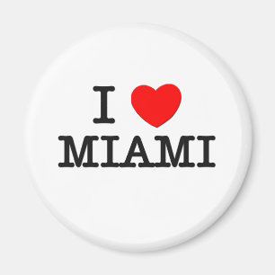Imã Eu amo Miami New-jersey