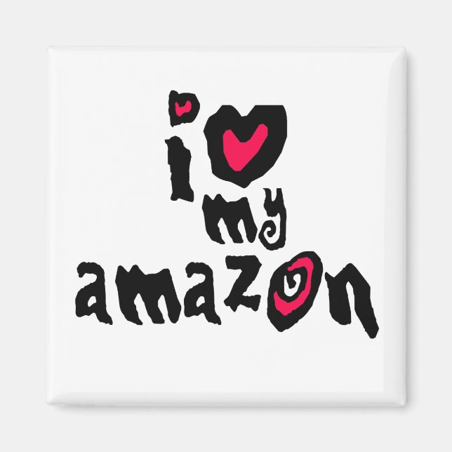 Imã Eu Amo Minha Amazônia (Frente)
