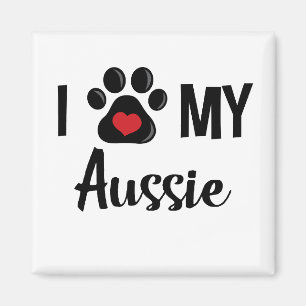 Imã Eu Amo Minha Aussie