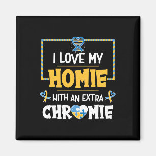 Imã Eu Amo Minha Casa Com Um Autismo De Chromie Extra