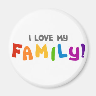 Imã Eu amo minha família