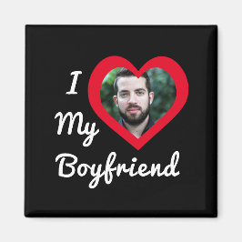 Imã Eu Amo Minha Foto Personalizada Personalizada Da B