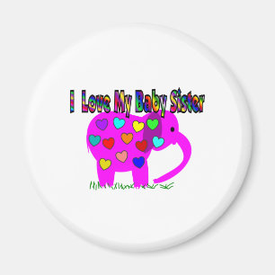 Imã Eu Amo Minha Irmã Bebê
