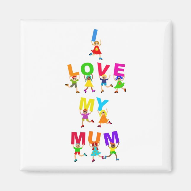 Imã Eu Amo Minha Mãe (Frente)
