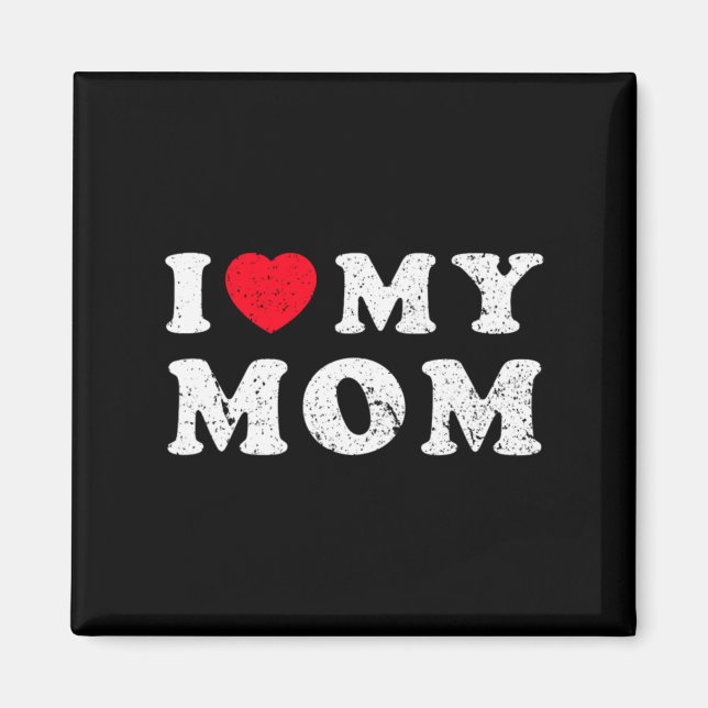 Imã Eu Amo Minha Mãe Eu Amo Minha Mãe Dia das Mães (Frente)