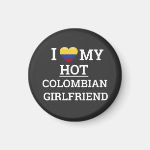 Imã Eu amo minha namorada colombiana quente