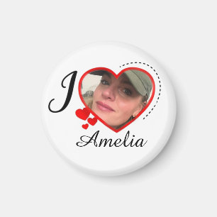 Imã Eu Amo Minha Namorada Personalizada Personalizada