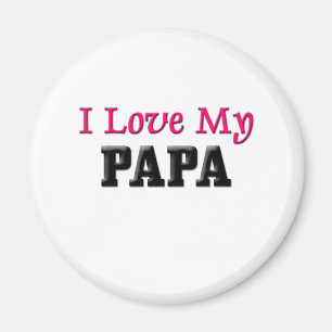 Imã Eu amo minha papá