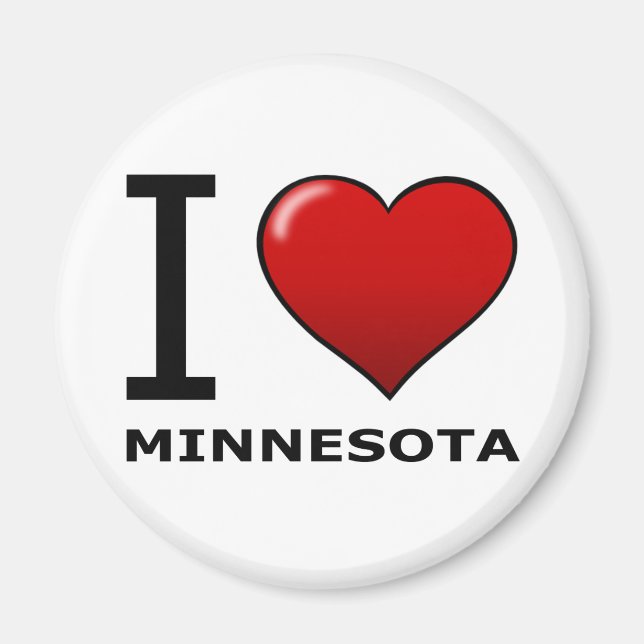 IMÃ EU AMO MINNESOTA (Frente)