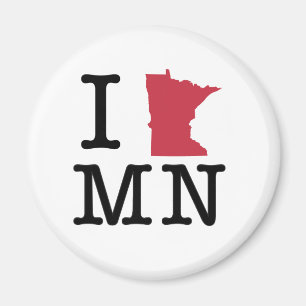 Imã Eu amo Minnesota