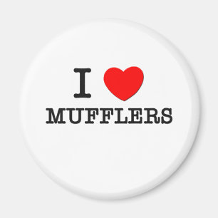 Imã Eu Amo Mufflers