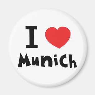 Imã Eu amo Munich
