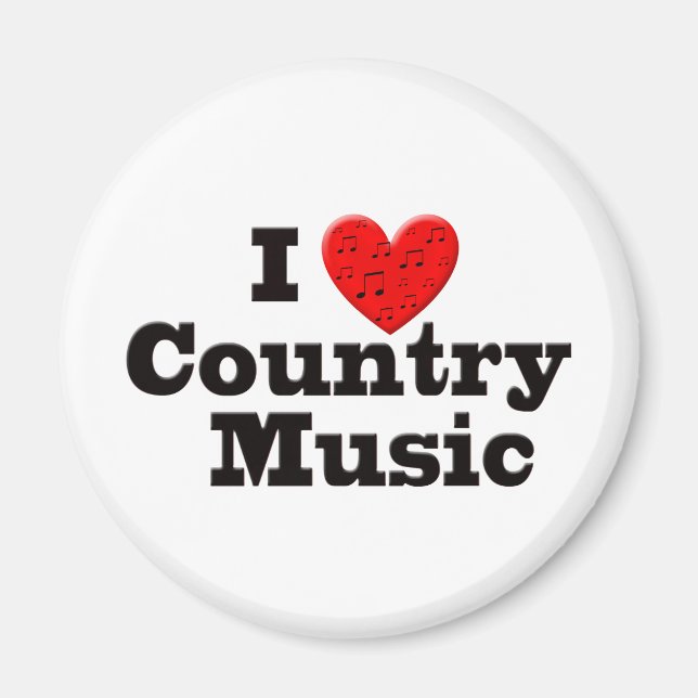 Imã Eu Amo Música country (Frente)