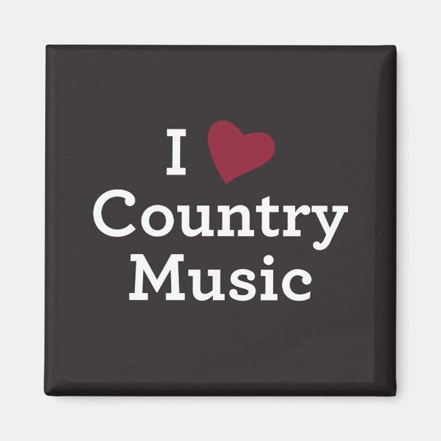 Imã Eu Amo Música country (Frente)