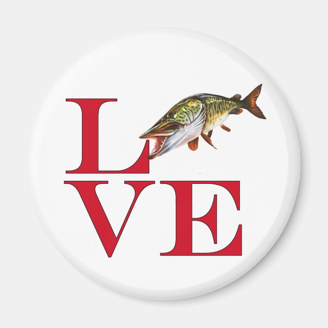 Imã Eu Amo Muskie (Frente)