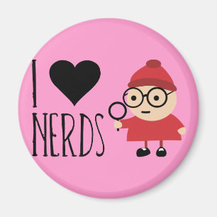 Imã Eu amo nerd