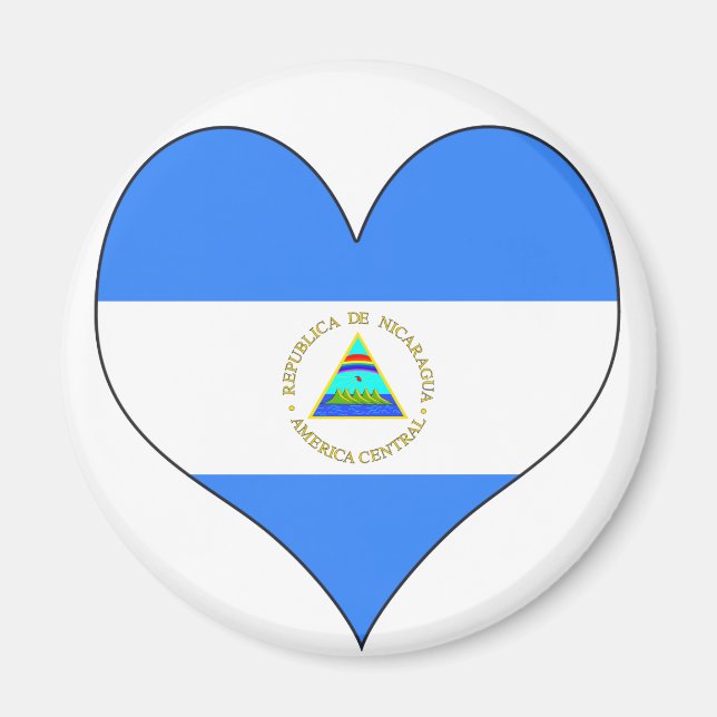 Imã Eu amo Nicarágua (Frente)