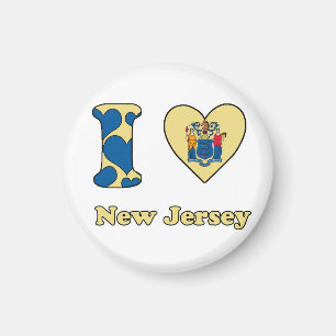 Imã Eu amo Nova Jersey