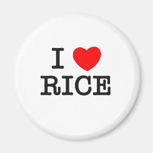 Imã Eu amo o ARROZ (a comida)